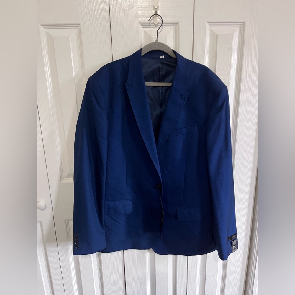 River Island Blazer Blue UK 50R (4XL) NWT